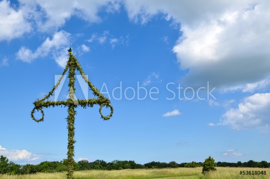 Picture of Midsummer pole